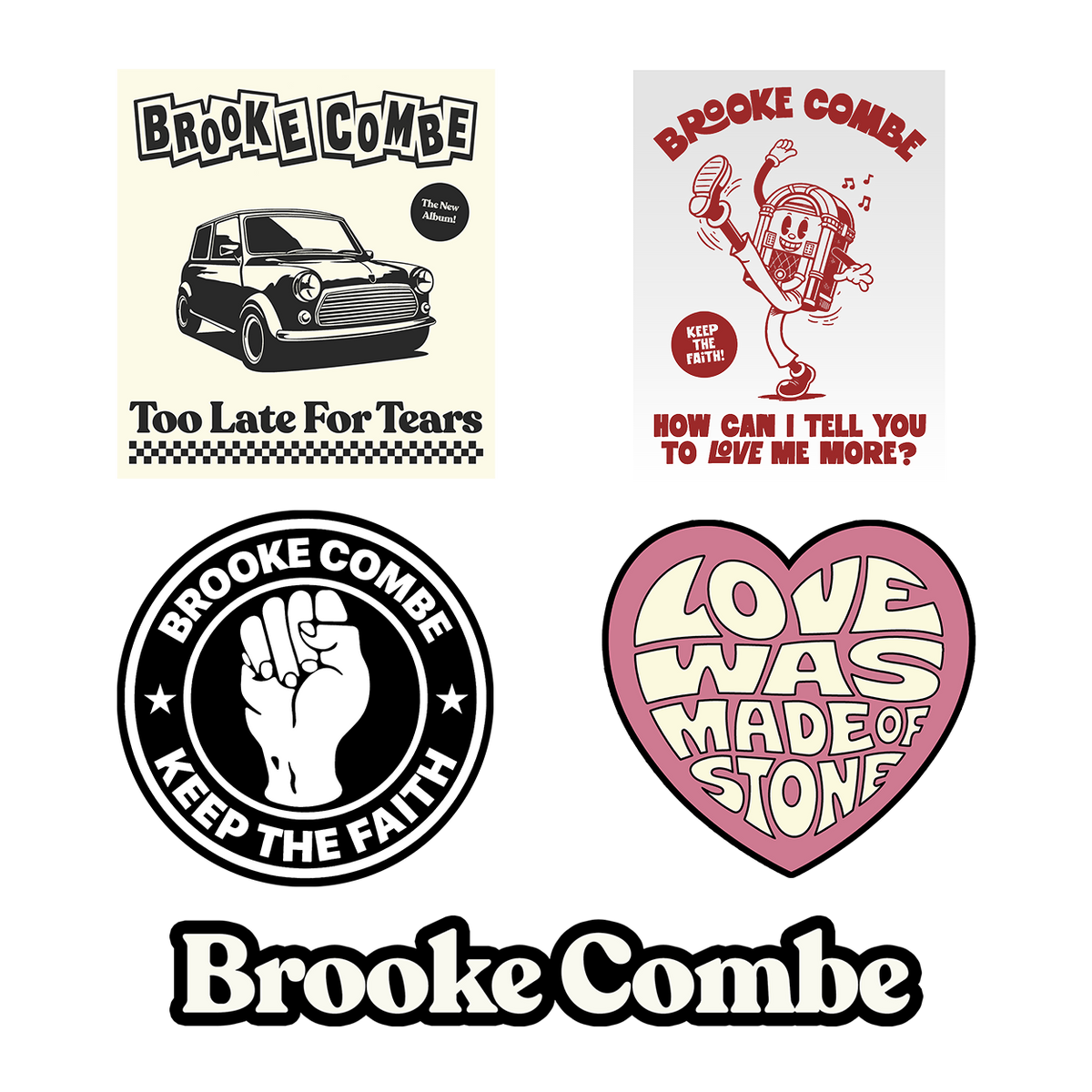 Brooke Combe - Sticker Pack