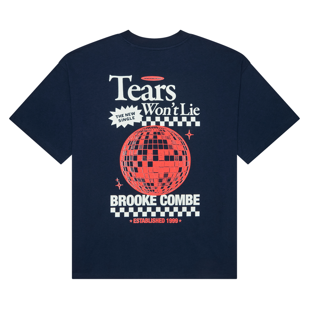 Brooke Combe - My Tears Won't Lie Disco Tee
