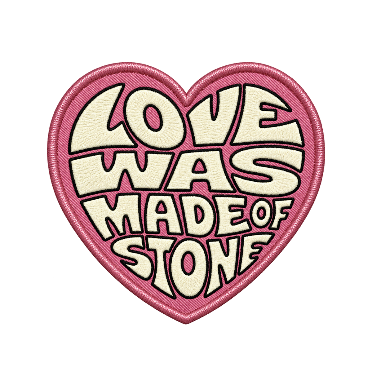 Brooke Combe - Love Was Made Of Stone Patch