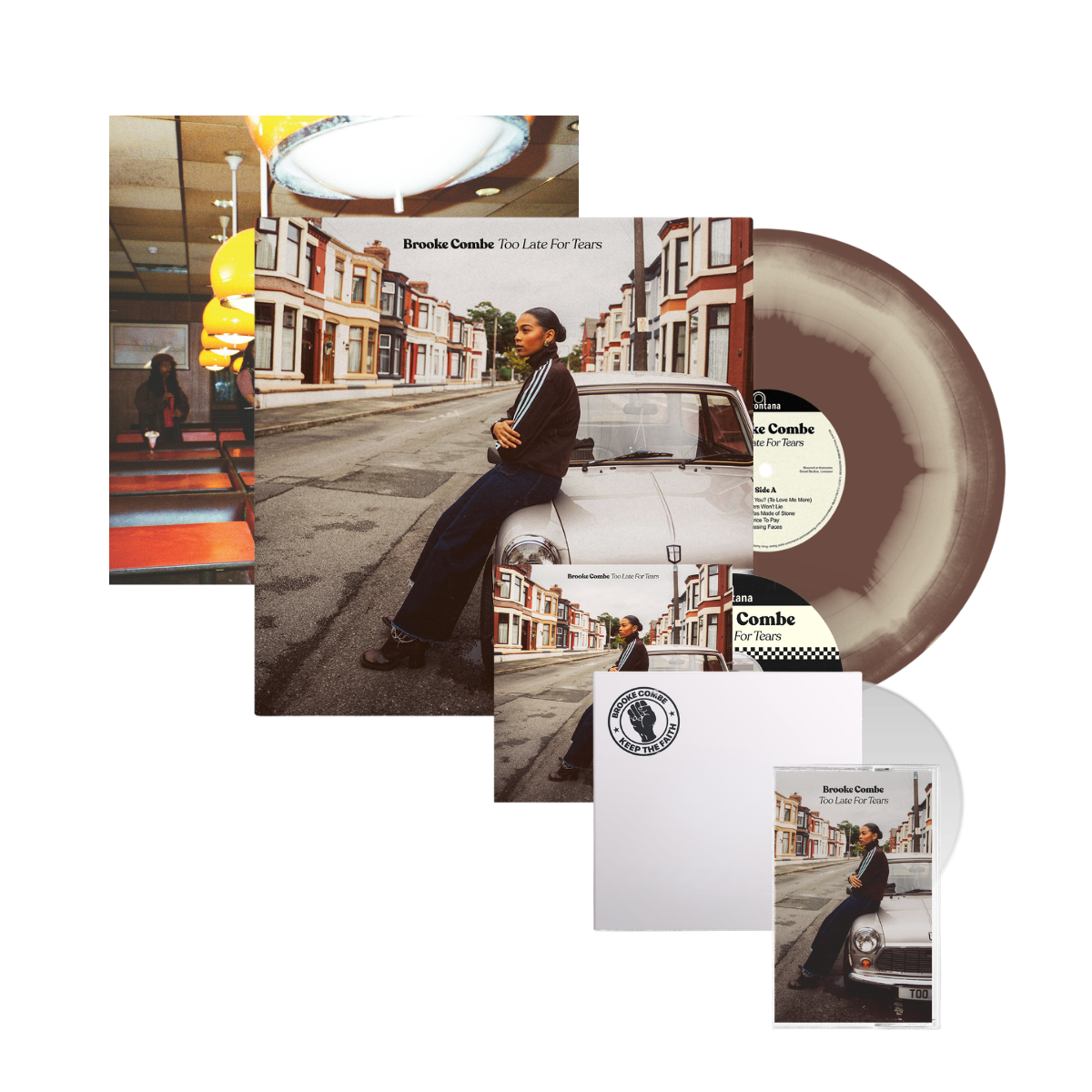 Too Late For Tears: Limited Edition 12" Vinyl + CD + Cassette + Bootleg CD (Signed)